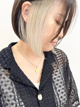 ミディアム 伊藤 一樹のヘアスタイル