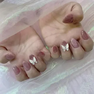 ネイル 🦋ネイルサロン ブラン🌈ゆりのネイルデザイン