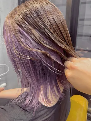 カラー ルーツカラー/ デザインカラー/井川のヘアスタイル