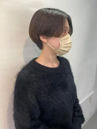 ショート silo所属・silo MOKA 顔周りカット🦦のヘアスタイル