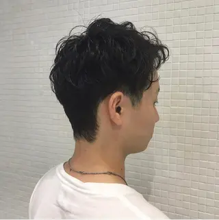 ショート メンズ icie所属・大阪ヴィーガンサロン KANAKOのヘアスタイル