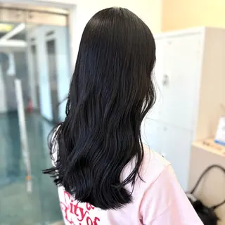 ロング カラー 🔵暗髪　特化🔵 梅田・増田のヘアスタイル