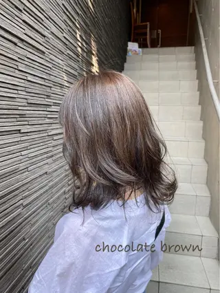 ミディアム Tonukoa Rua所属・レディースモデル カット/中川翔太のヘアスタイル