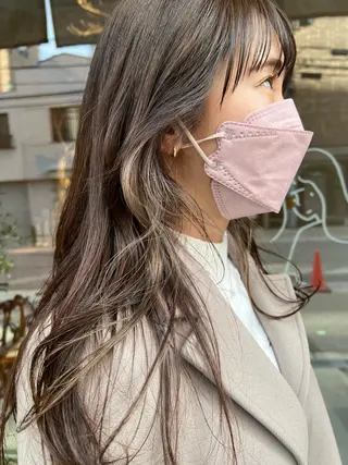 ロング カラー ヘアアレンジ 村岡 夏美のその他イメージ