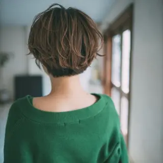 ショート カラー ハイトーン/ボブ/ ハイライト🌱ᩚ涼介のヘアスタイル