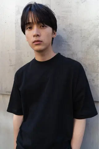 ミディアム メンズ グランジヘア 無造作ヘアHYUGAのヘアスタイル