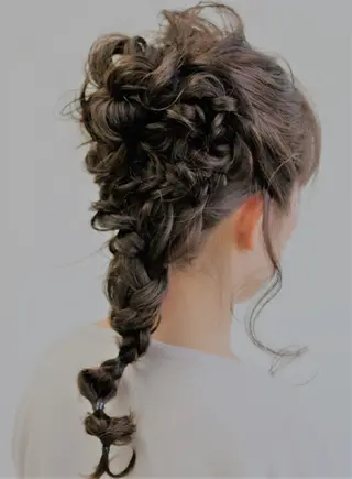 ヘアアレンジ LAMP HAIR  ランプヘアー所属・徳永 博志のヘアスタイル