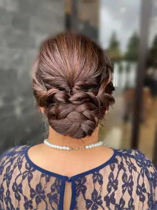 ロング ヘアアレンジ KANGOLSALON 富山セントラル所属・松井 亜美のヘアスタイル