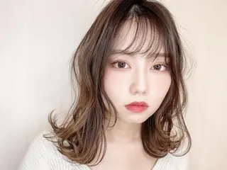 セミロング amie 橋本駅店 【アミ】のヘアスタイル