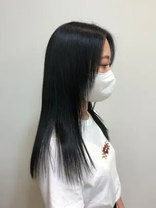 ロング カラー パーマ ヘアアレンジ ❣️倉敷❣️美髪 カラー能登一成のヘアスタイル