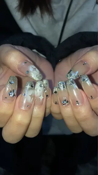 ネイル kana/モード ・グランジ⛓🎼のネイルデザイン