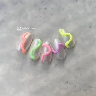 ネイル etelno blanc中目黒のネイルデザイン