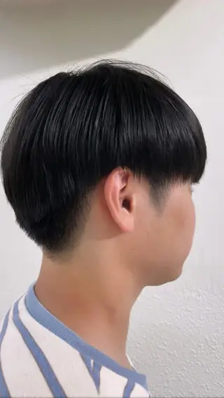 メンズ カットコンテスト全国 出場経験あり藤澤志のヘアスタイル