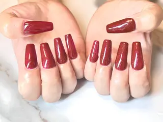 ロング ネイル ネイリスト シンのネイルデザイン