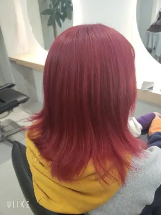 ミディアム 町田 築のヘアスタイル