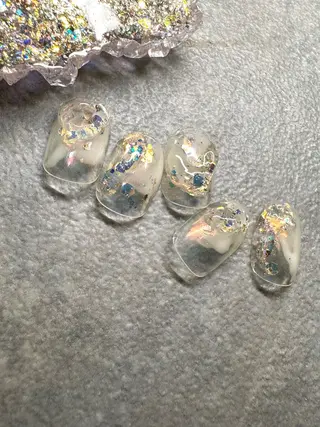 ネイル kiii.__ ✴︎*のネイルデザイン