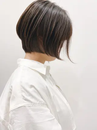 ショート カラー Rubik's 和歌山 2nd所属・小澤正弥/ 縮毛矯正/ショートのヘアスタイル