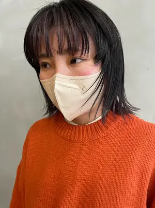 ミディアム wewe: momoeのヘアスタイル