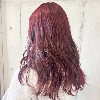 ロング カラー 🤡暖色艶カラー 🤡みさきのヘアスタイル