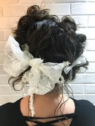 ヘアアレンジ .. meiのヘアスタイル