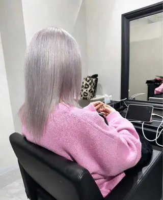 ミディアム カラー シシド ユウスケ Aceのヘアスタイル