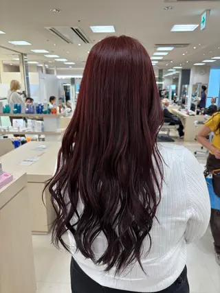 カラー 🎀暖色カラー/透明 感カラー/ひな🎀のヘアスタイル