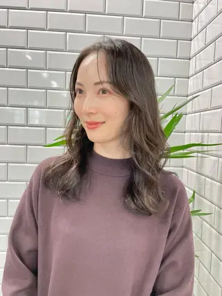 ロング カラー パーマ タケダケイ /ショート/ボブのヘアスタイル