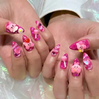 ネイル OKIKA所属・【OKIKA】 らん🦖🌈🧡のマツエク・マツパデザイン