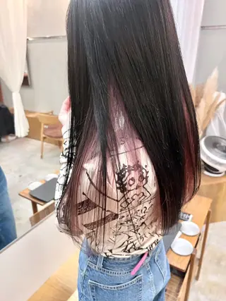 ロング カラー 🌸花屋併設🌸石垣 友基のヘアスタイル