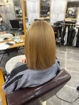 ミディアム amule hair eta山本丈則✂️のヘアスタイル