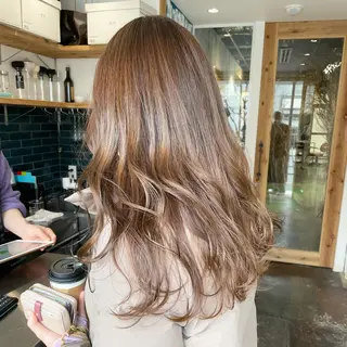 ロング カラー CiNEMA daikanyama所属・透明感カラー🫧 今泉健太のヘアスタイル