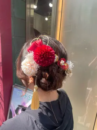 ロング ヘアセット/艶カラー ♡Ayaka♡のヘアスタイル