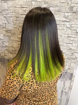 カラー セミロング 🌈札幌派手髪🌈 Fave ユウキ🤞のヘアスタイル