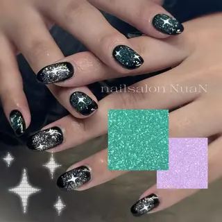 ネイル NuaN 名城線黒川駅徒歩3分のネイルデザイン