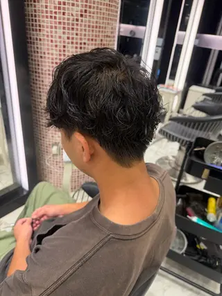 メンズ 《✨men'sパーマ 特化美容師✨》のヘアスタイル