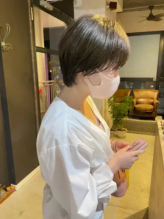 ショート カラー メンズヘア/レイヤー /ボブ山内春輝のヘアスタイル