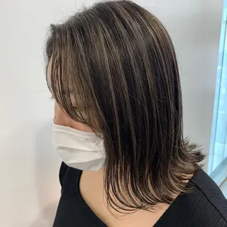 ミディアム カラー 🌈ベージュ艶髪🌈 ユウトのヘアスタイル