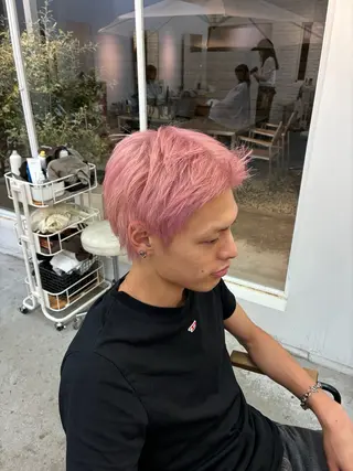 ショート Rosso Hair&SPA 大橋店所属・nanami🎀/ ふんわりカラーのヘアスタイル