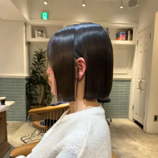 ミディアム 髪質改善/ボブ /韓国/erikoのヘアスタイル