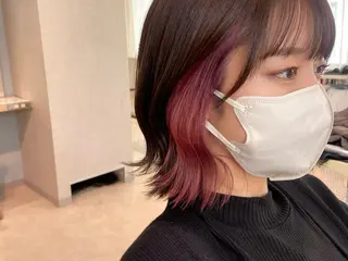 ショート カラー 仙波 未来のヘアスタイル