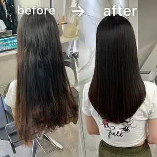セミロング soigne 表参道【ソワネ】所属・艶髪🩰透明感カラー 🫧あやみのヘアスタイル