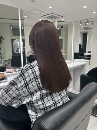 ロング ya₥a/メンズカッ ト/透明感カラーのヘアスタイル