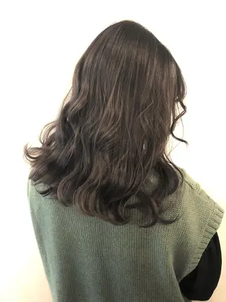 セミロング カラー🫧アレンジ 🎀REIMIのヘアスタイル