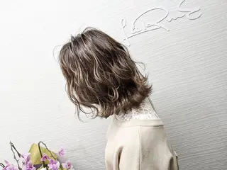 ミディアム LaRmE 代表　HoHaRa.のヘアスタイル