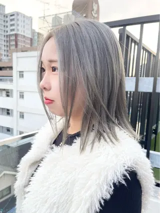 ミディアム 園田 渉 ◤SHIKIO◢のヘアスタイル