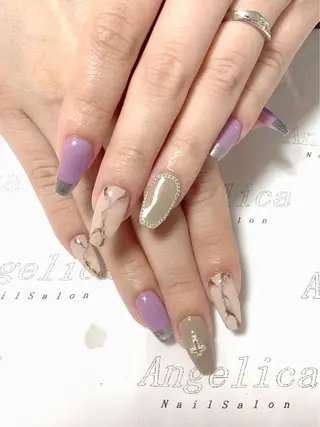 ネイル Angelica ネイリストのネイルデザイン
