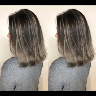 ミディアム カラー 渡邊 直輝のヘアスタイル