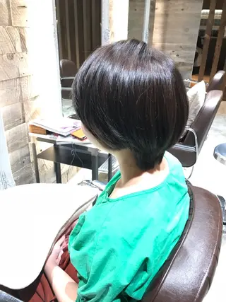 ショート カラー espace      de   coiffure所属・門脇 直也のヘアスタイル
