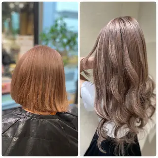 ロング ハイトーン✨艶髪💘 💘 AYANO💘のヘアスタイル