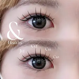 マツエク・マツパ Rich+eyelash eyebrow所属・Rich+ 吉田のマツエク・マツパデザイン